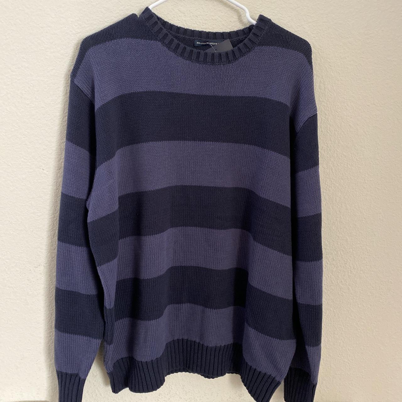 Brandy melville Brianna striped sweater - Depop