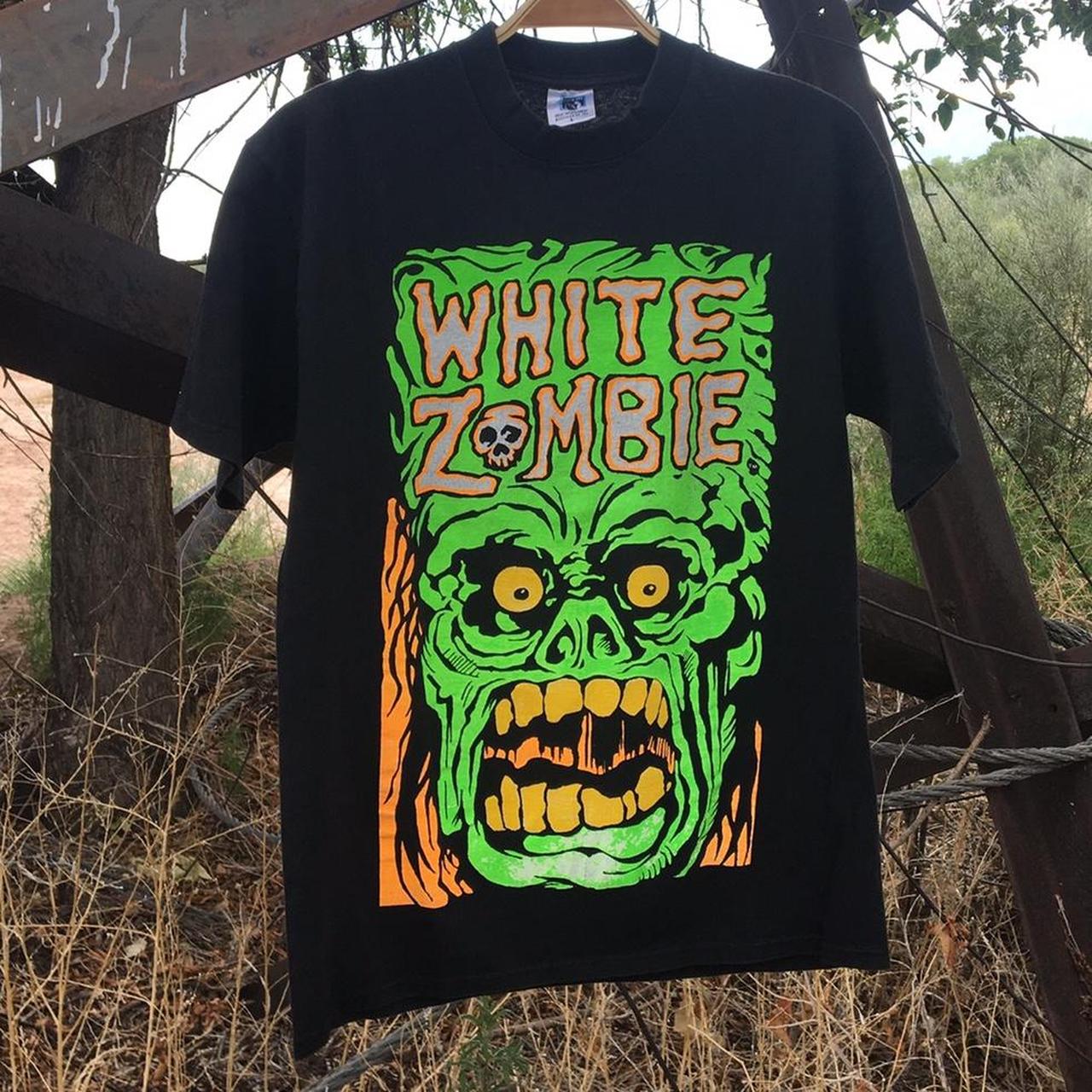 White store zombie shirt