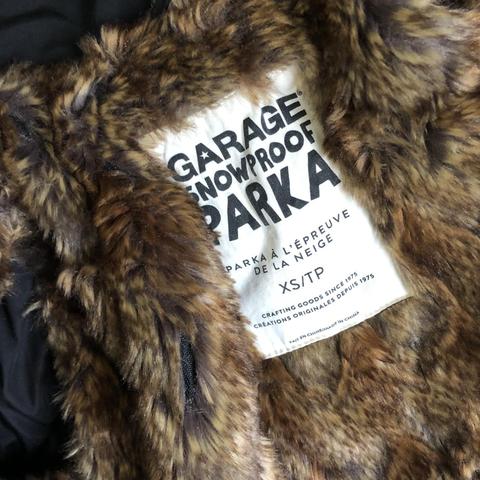 Garage faux fur on sale jacket