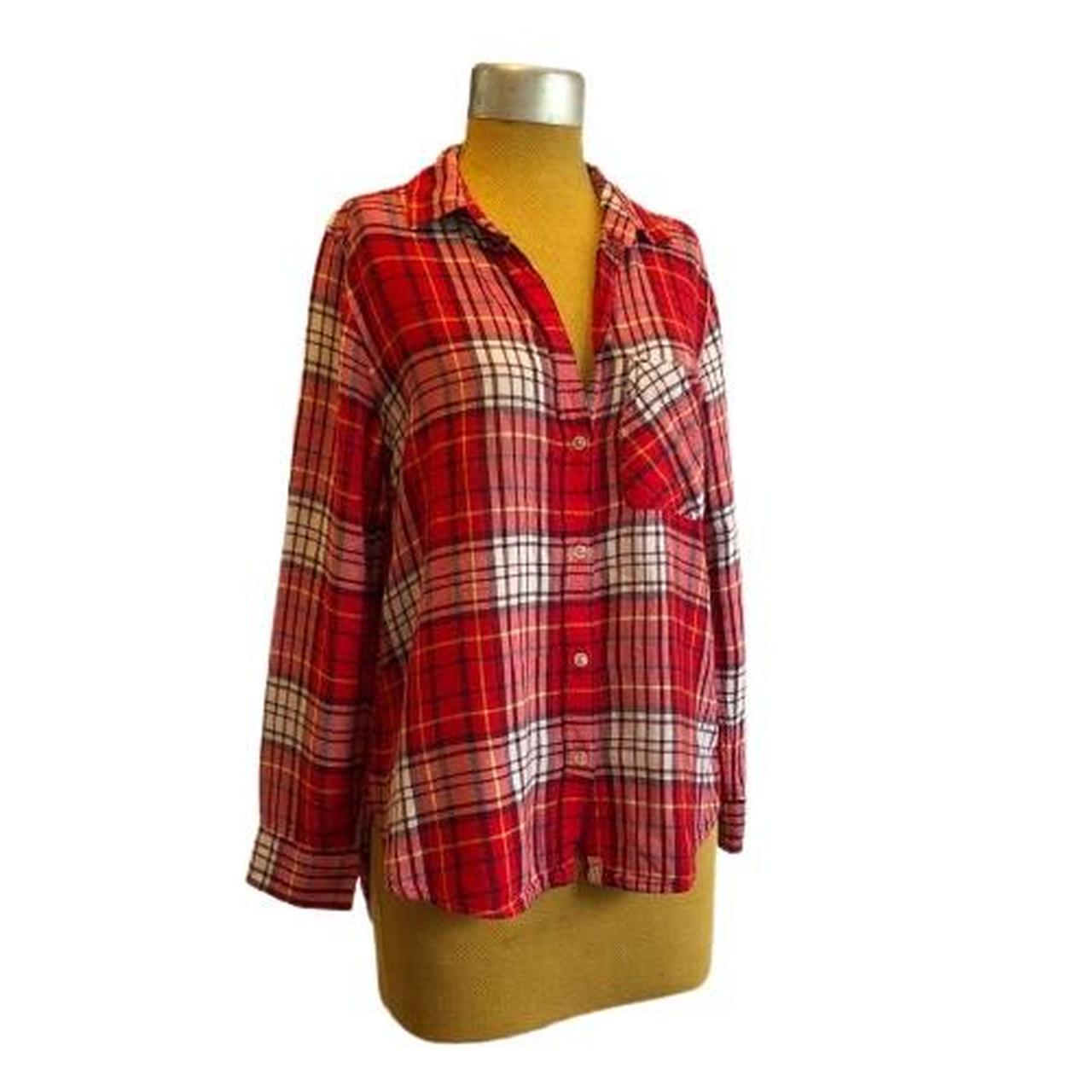 American Eagle Outfitters, Tops, New American Eagle Womens Oversized  Flannel Shirt