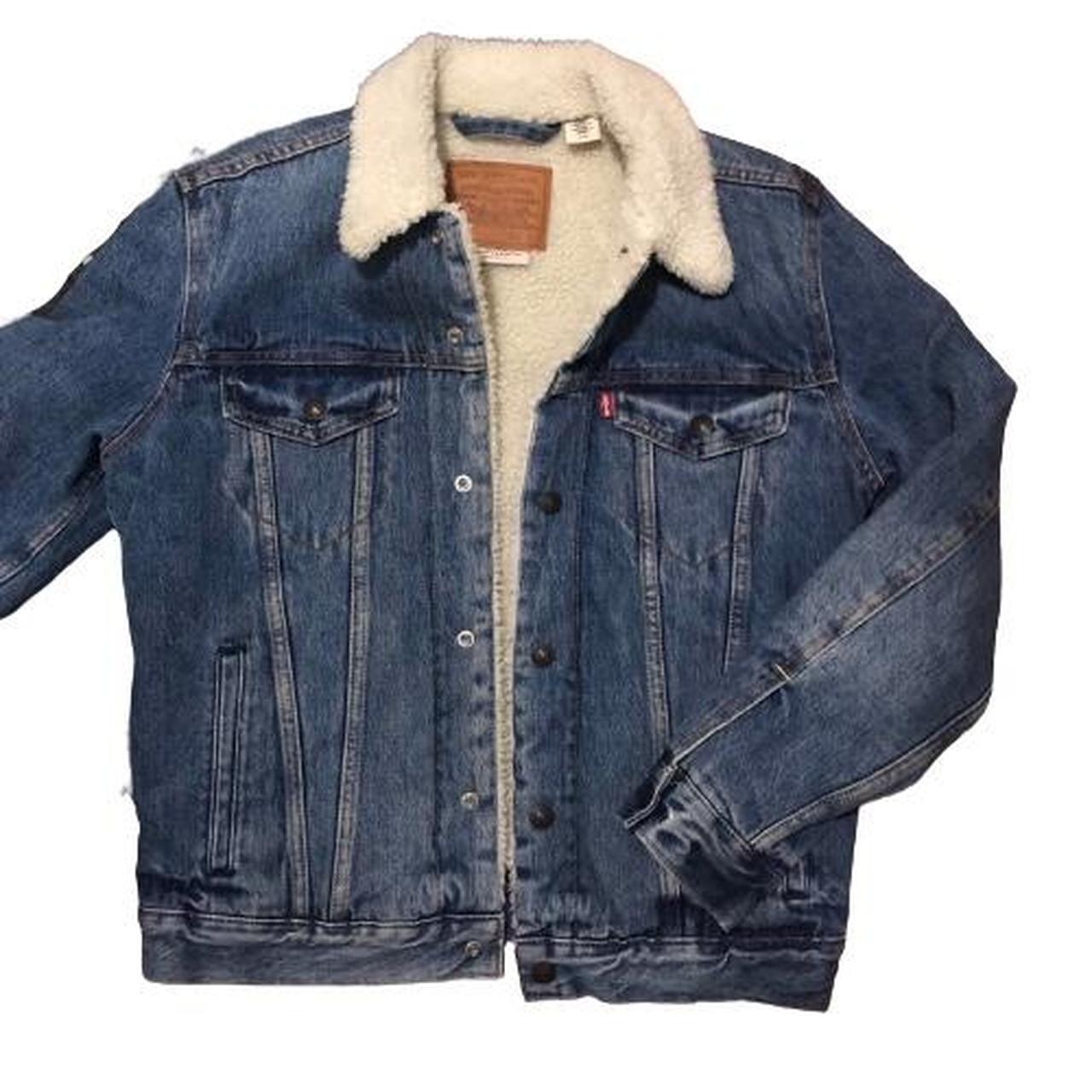 Levi's women's oversized shop sherpa trucker jacket