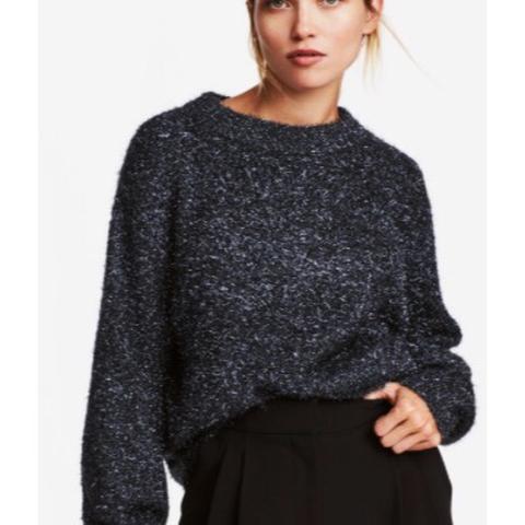 H&m on sale sparkly sweater