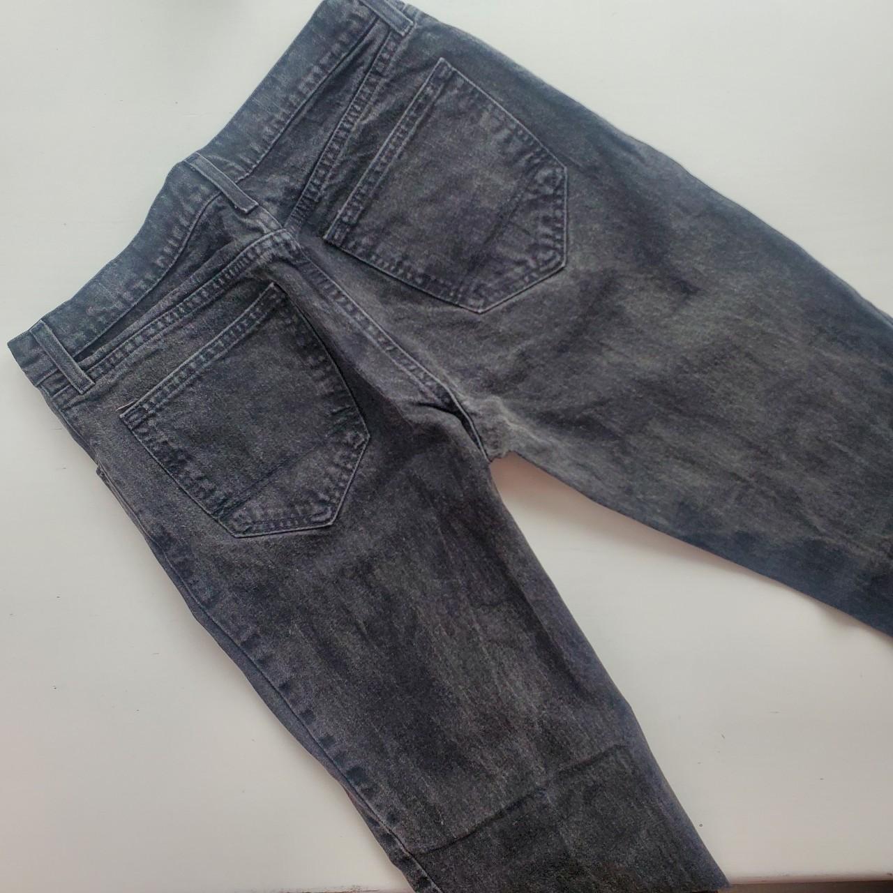 Arizona Women's Black and Grey Jeans Depop