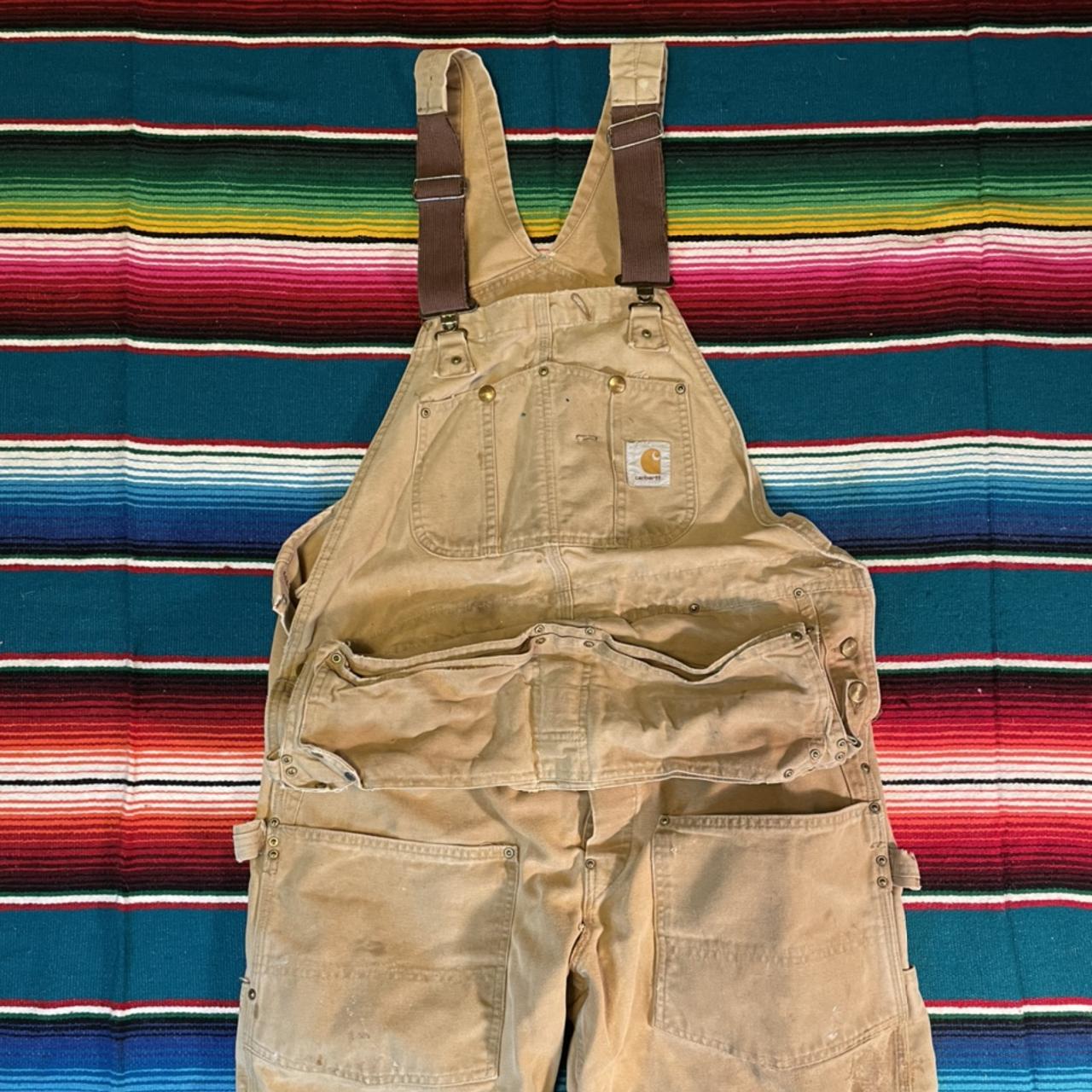 Vintage carhartt deals overalls