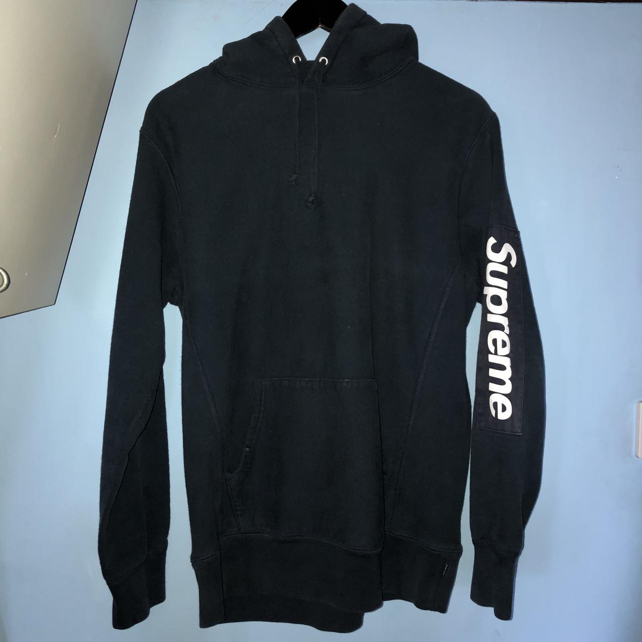 Supreme Box Logo sleeve patch hoodie from the SS17...
