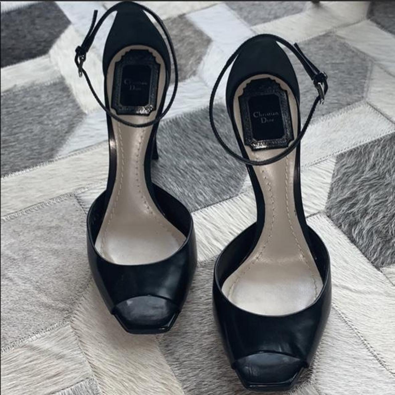 Christian Dior Women's Black Footwear | Depop