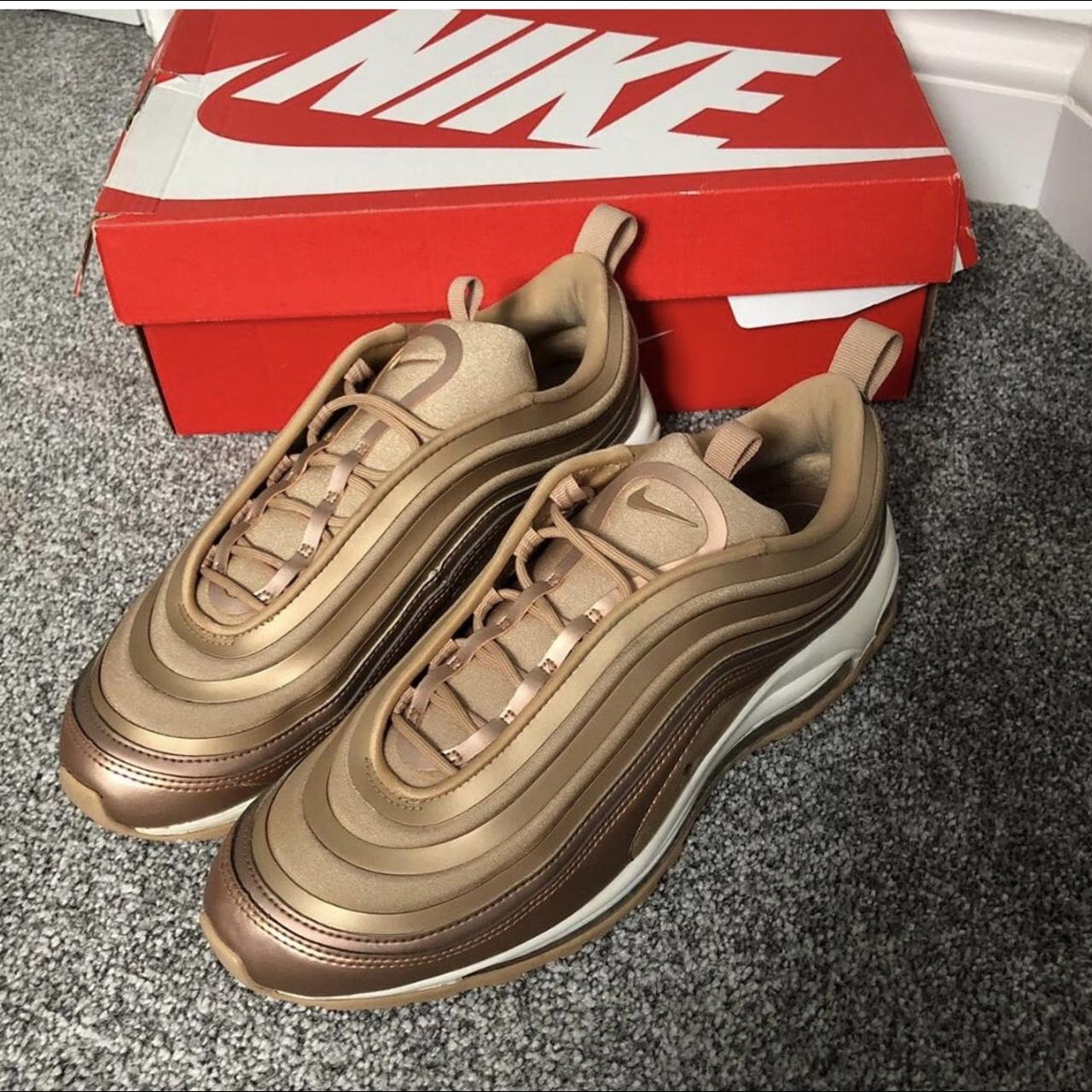 Nike 97s rose gold best sale