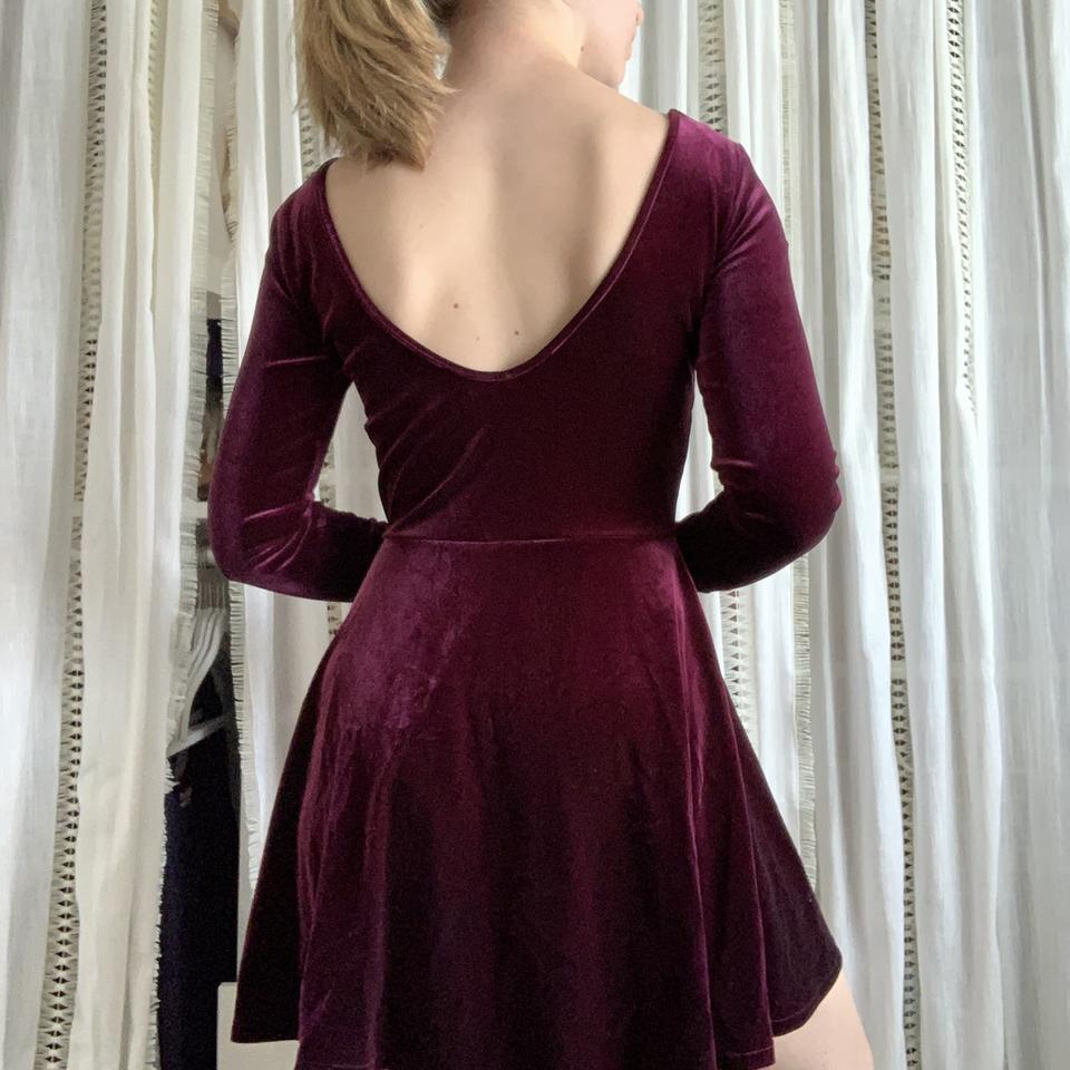 Aeropostale velvet sale dress