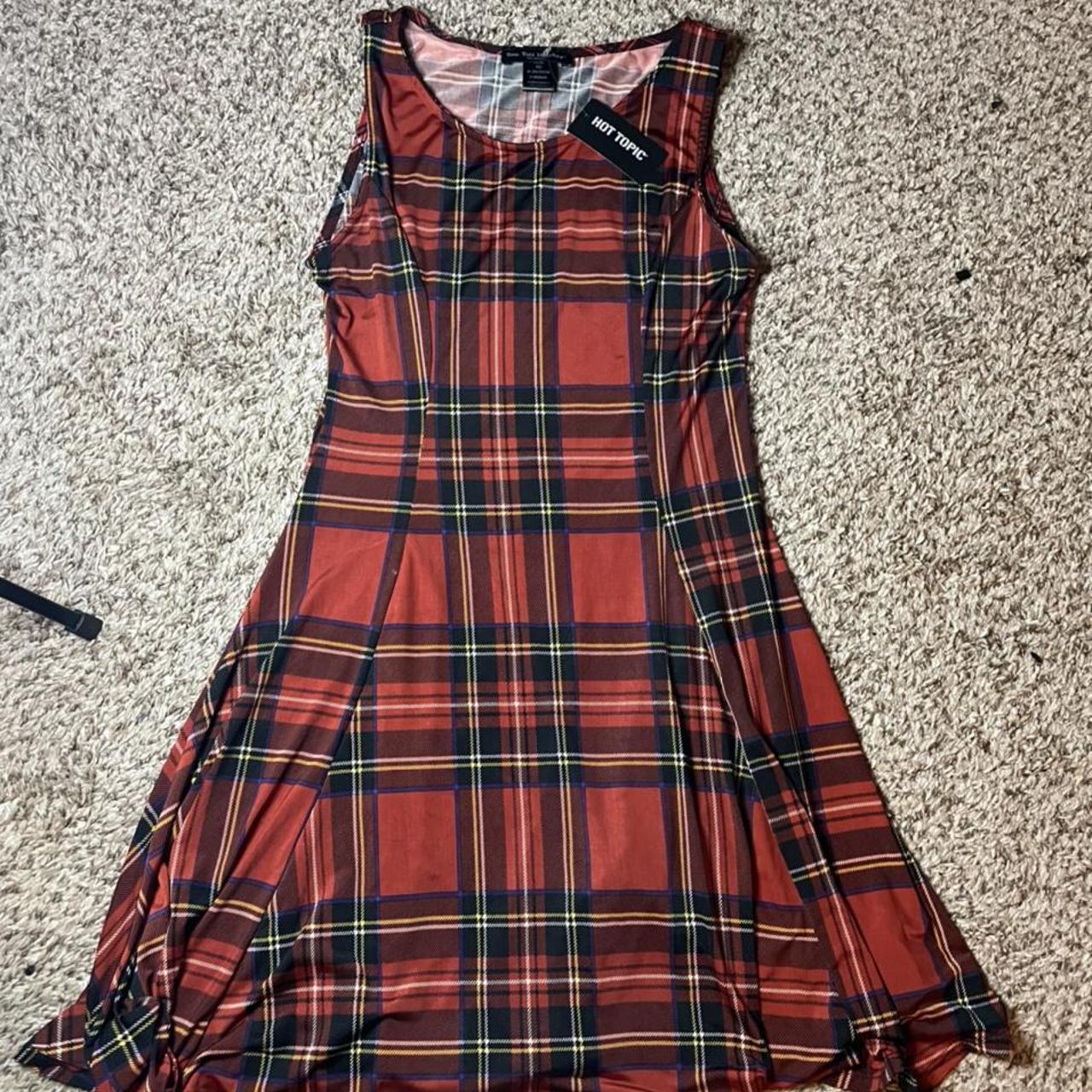 Brand New with Tags, Plaid Hot Topic Dress, New