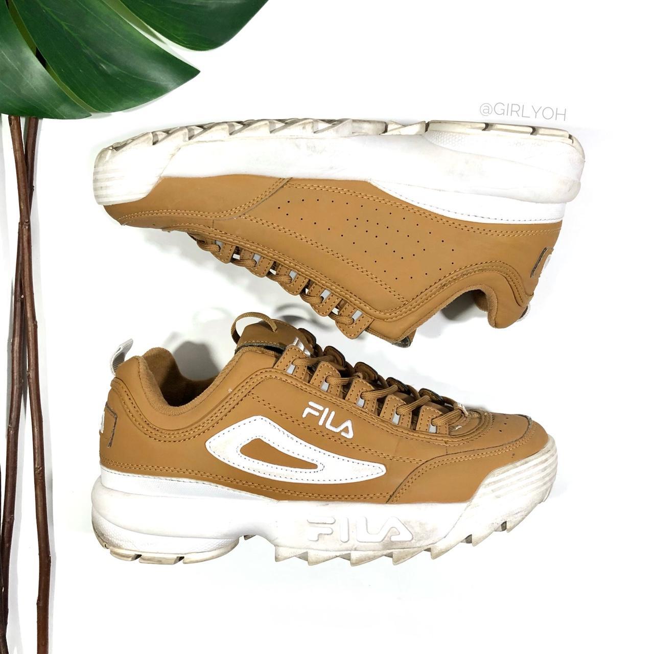 Fila tan shoes on sale