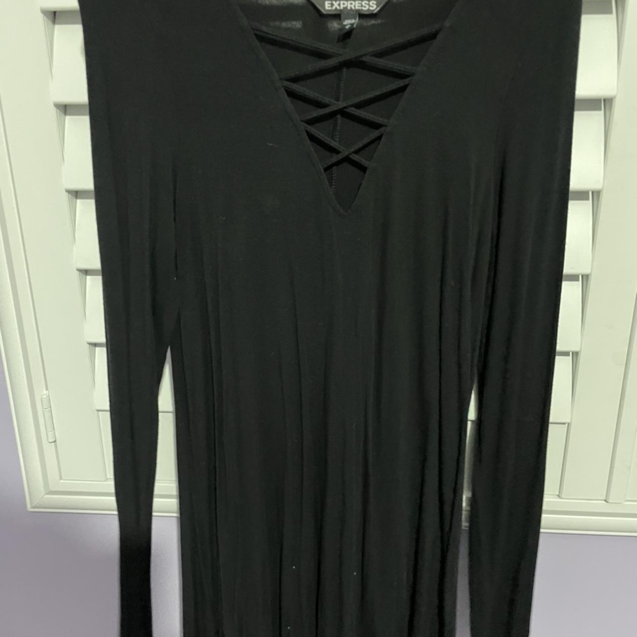 Express Black Dress Like New only wore twice as... Depop