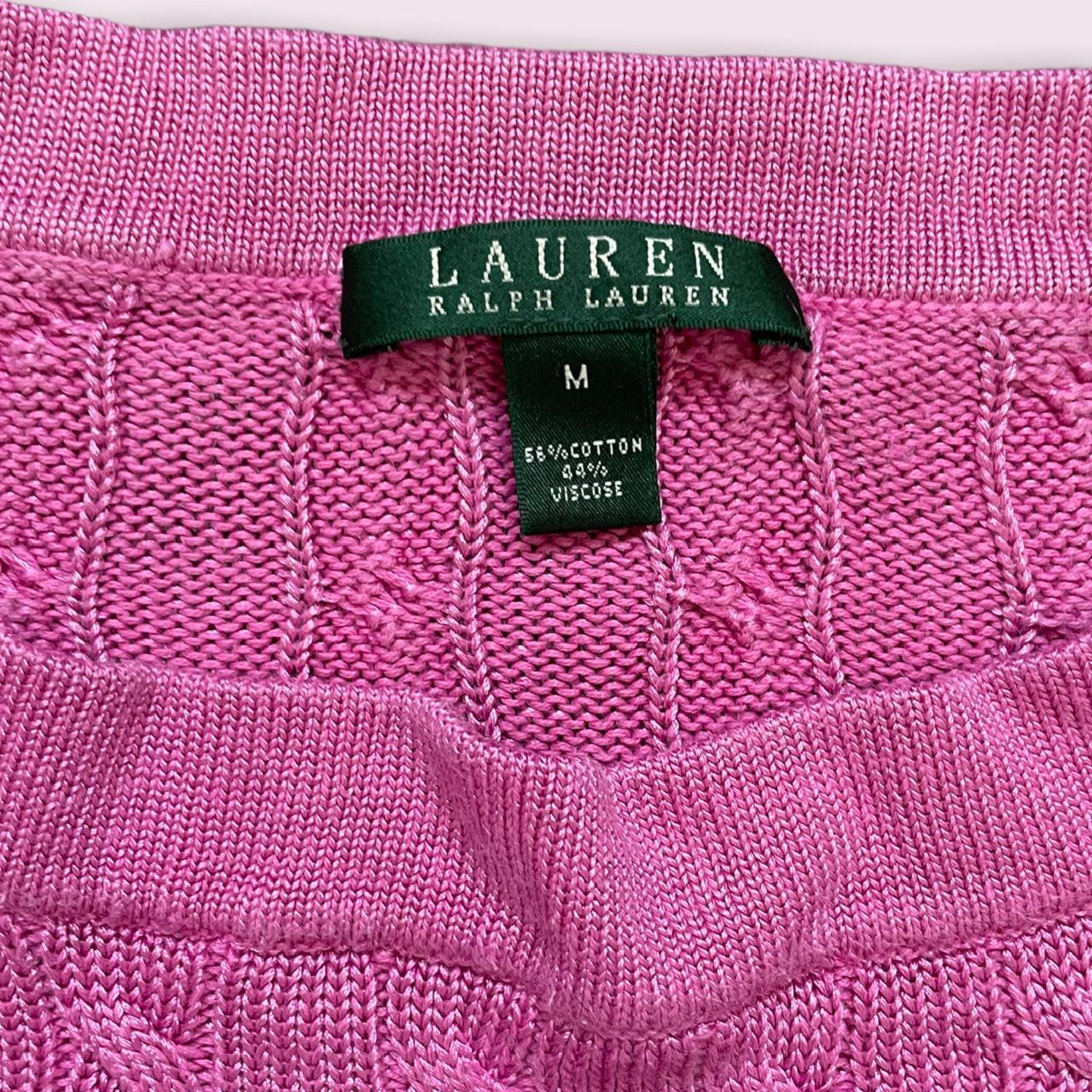 RALPH LAUREN WOMENS JUMPER SWEATER WITH WIDE… - Depop