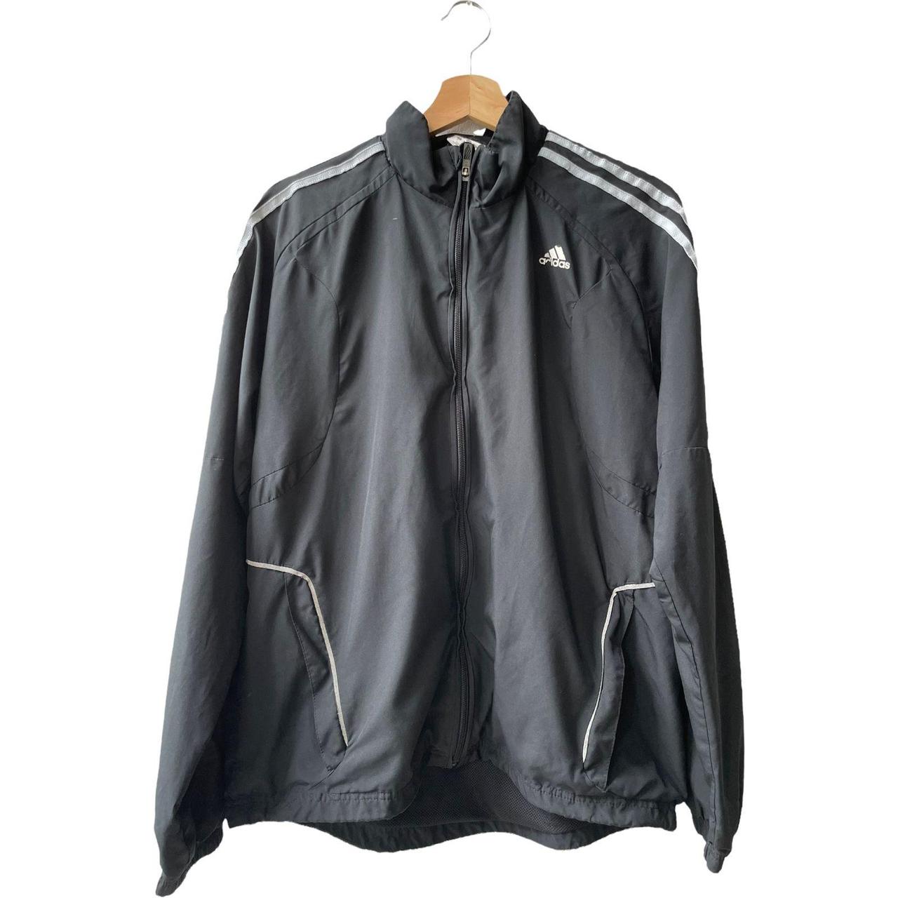 Adidas Climalite Black Full Zip Training Jacket... - Depop