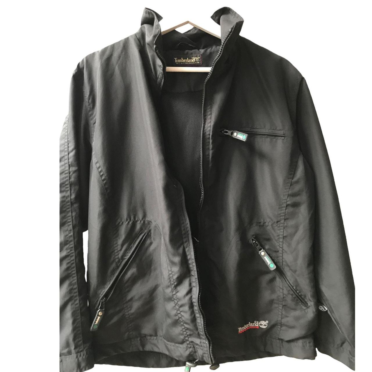 Timberland Women's Black Coat Depop