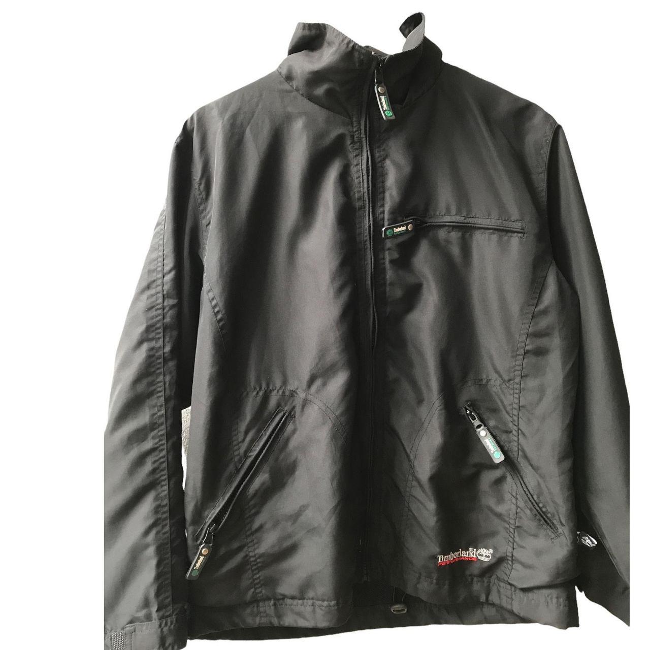 Timberland Women's Black Coat Depop