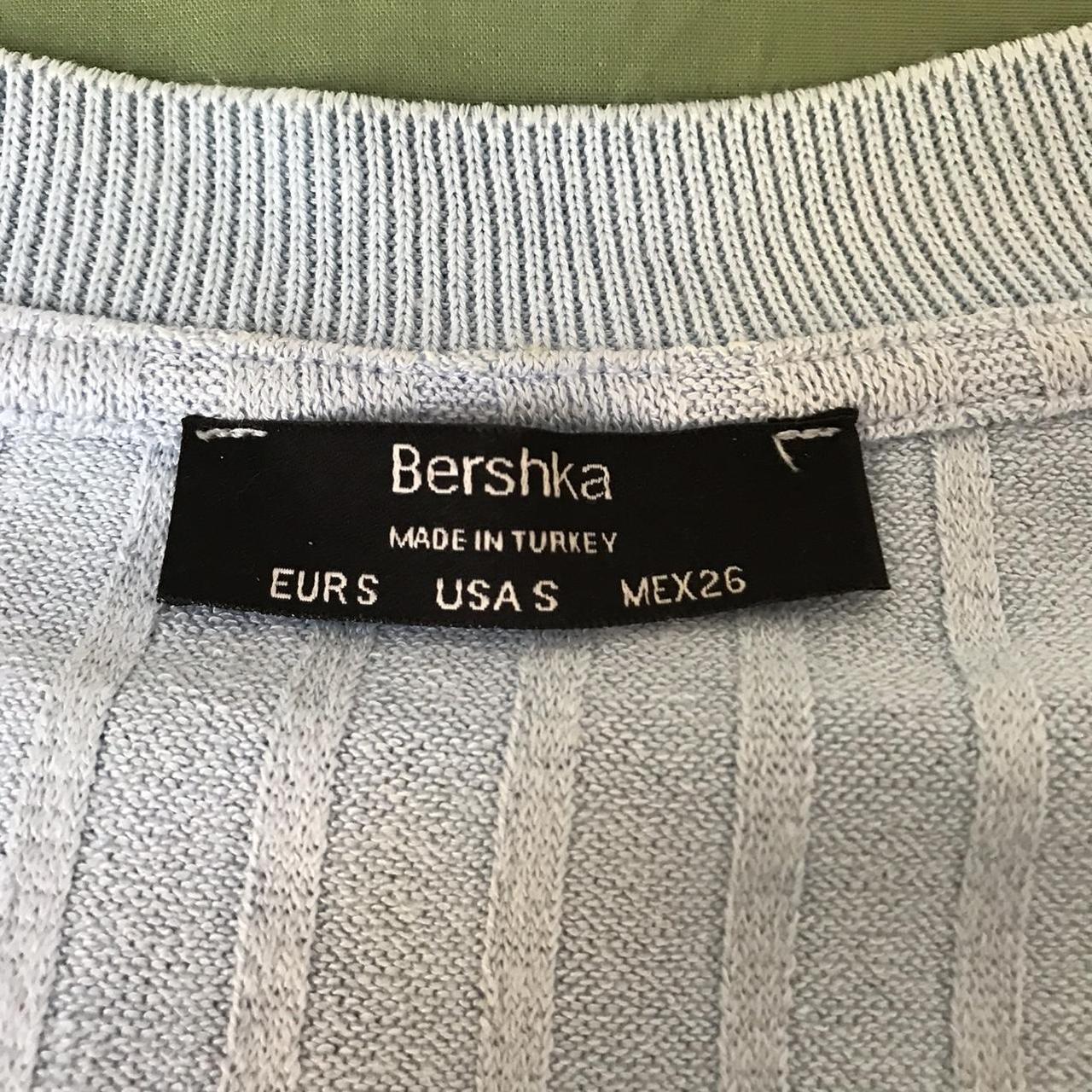 Bershka Women's Blue Cardigan | Depop