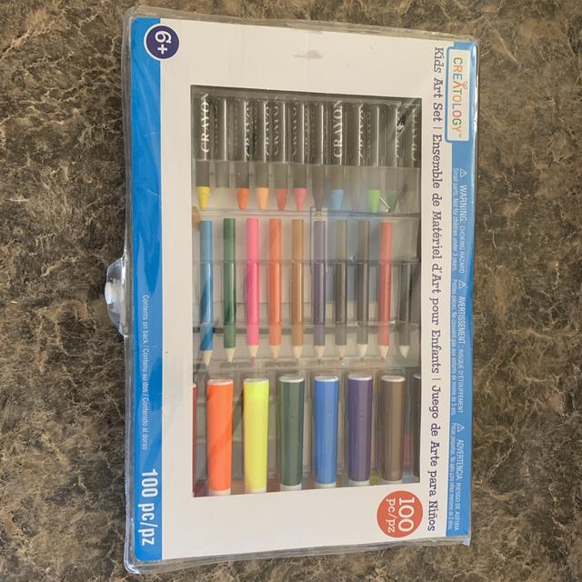 Never opened kids art set from creatology 12 - Depop