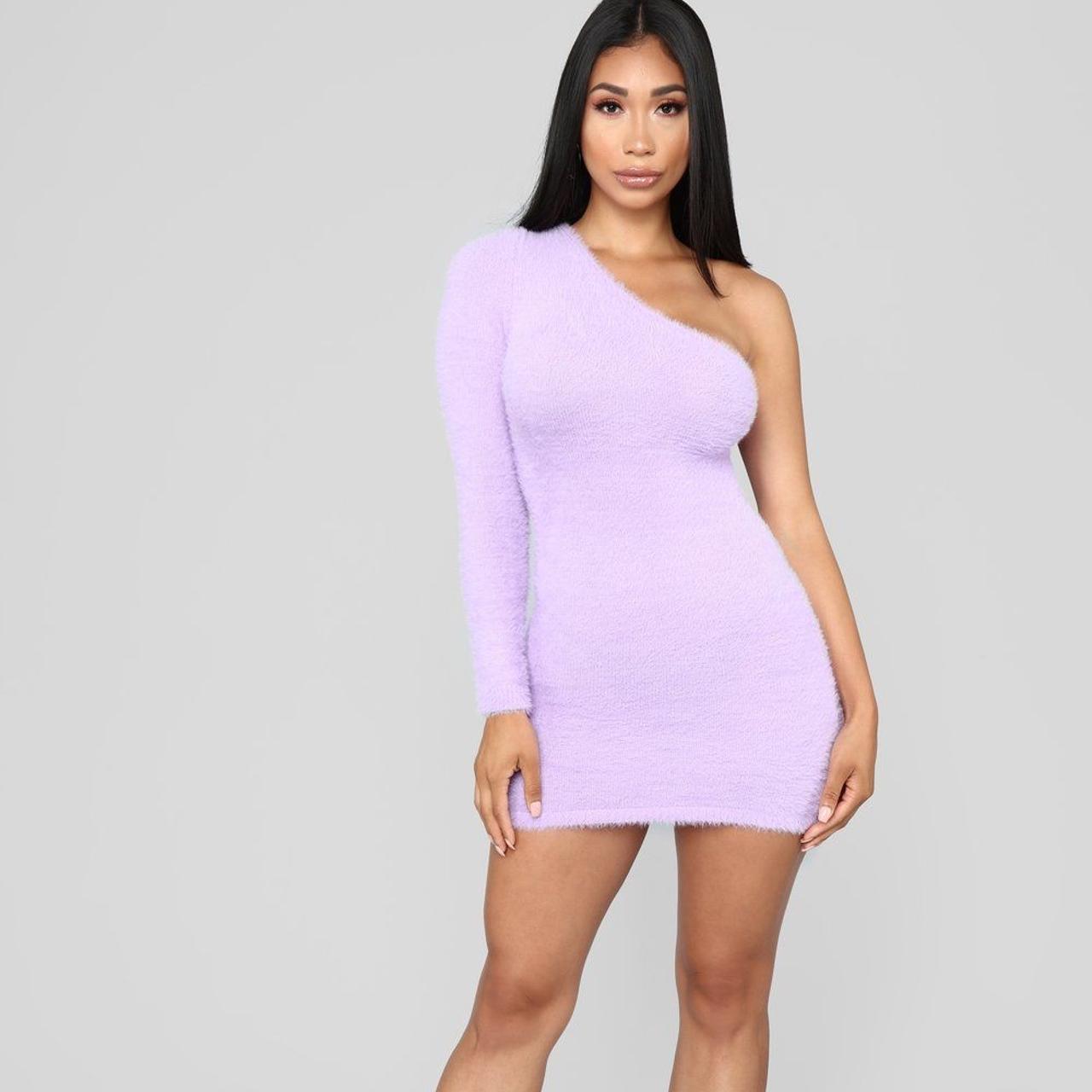 Fashion nova fuzzy clearance dress