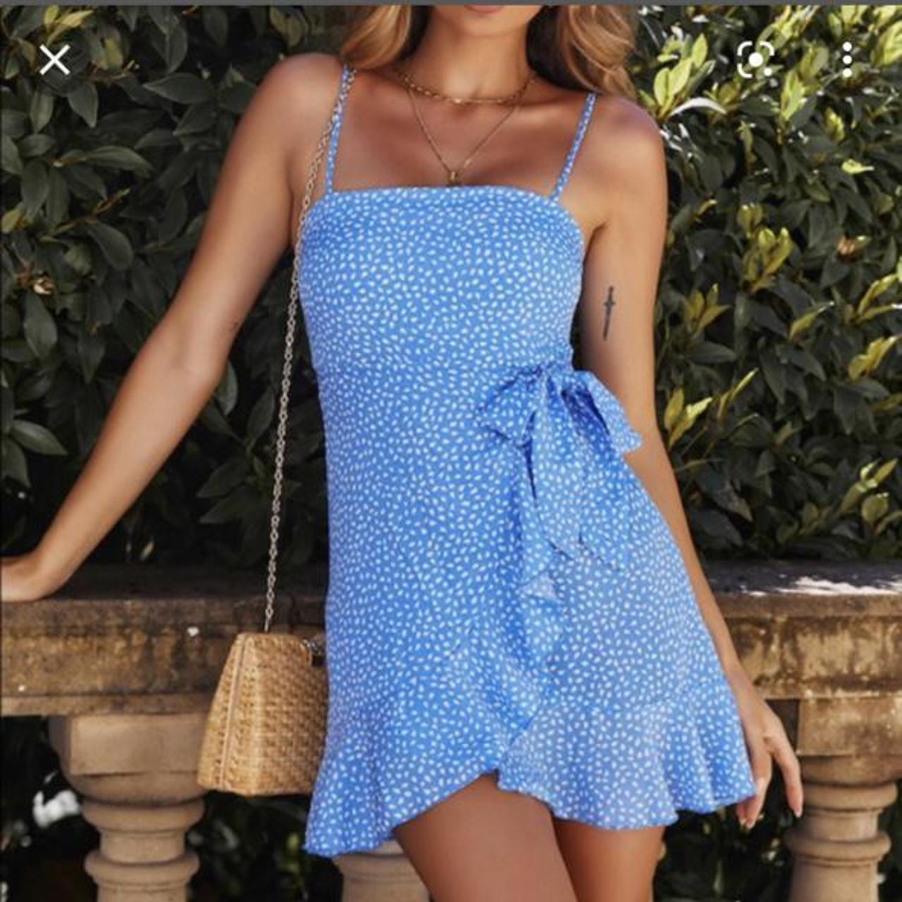 hello molly blue dress
