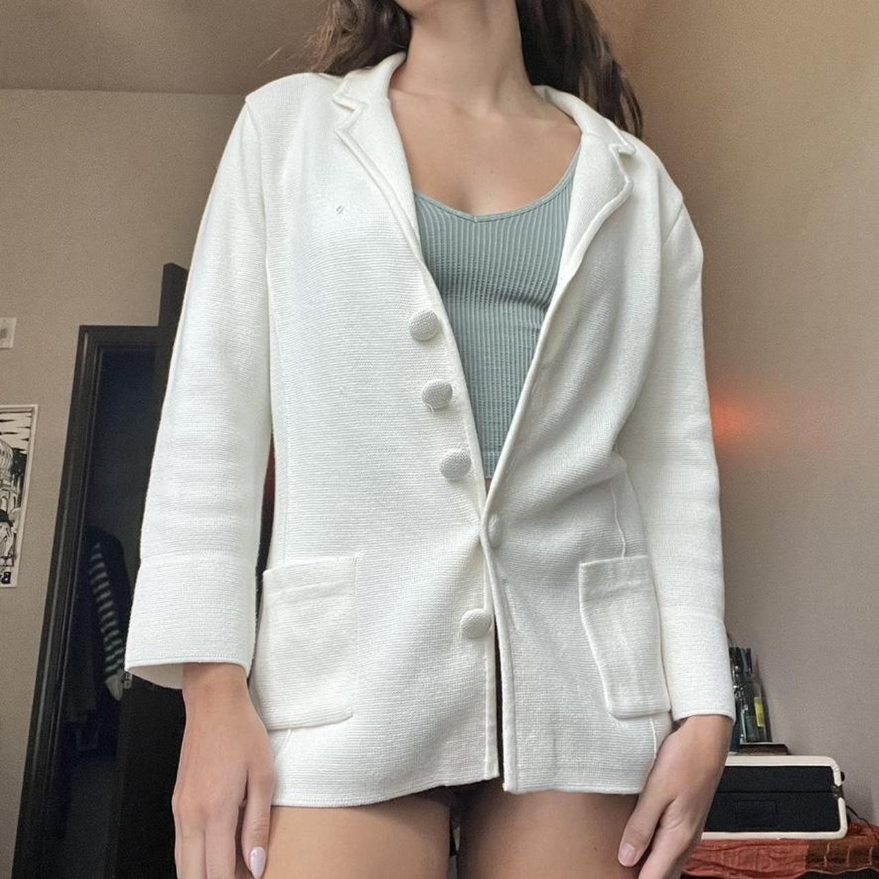 Product Image 4 - Vintage knit blazer ✨💌✨
This cream