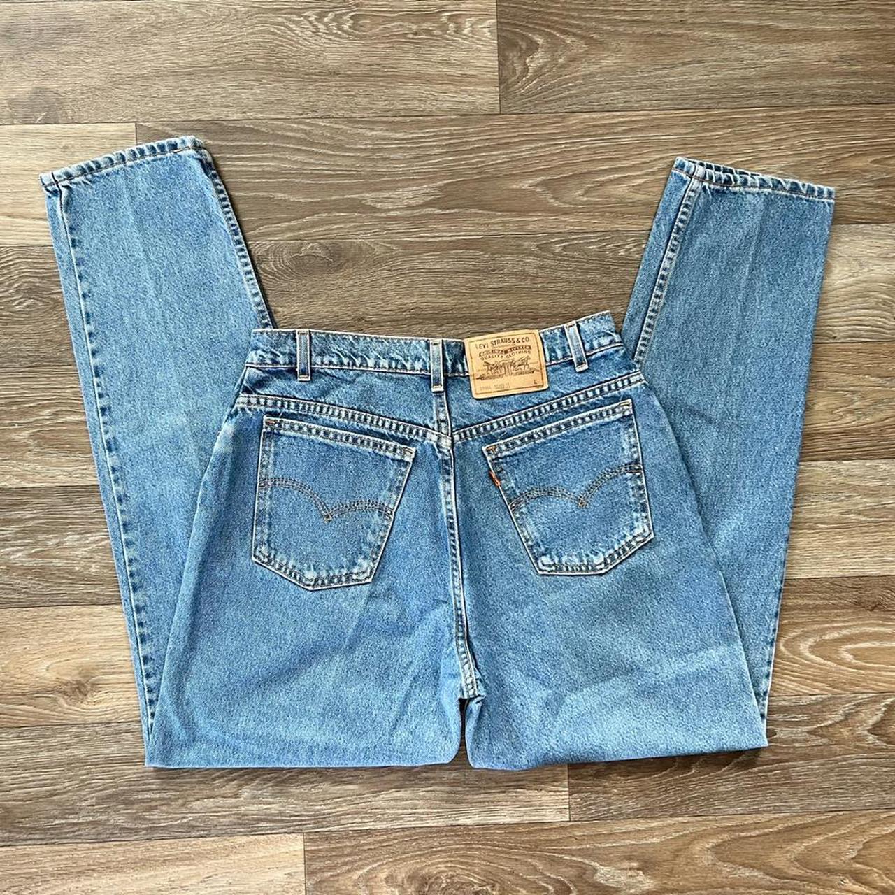 Vintage Levi’s style 15951 high waisted denim jeans!... - Depop