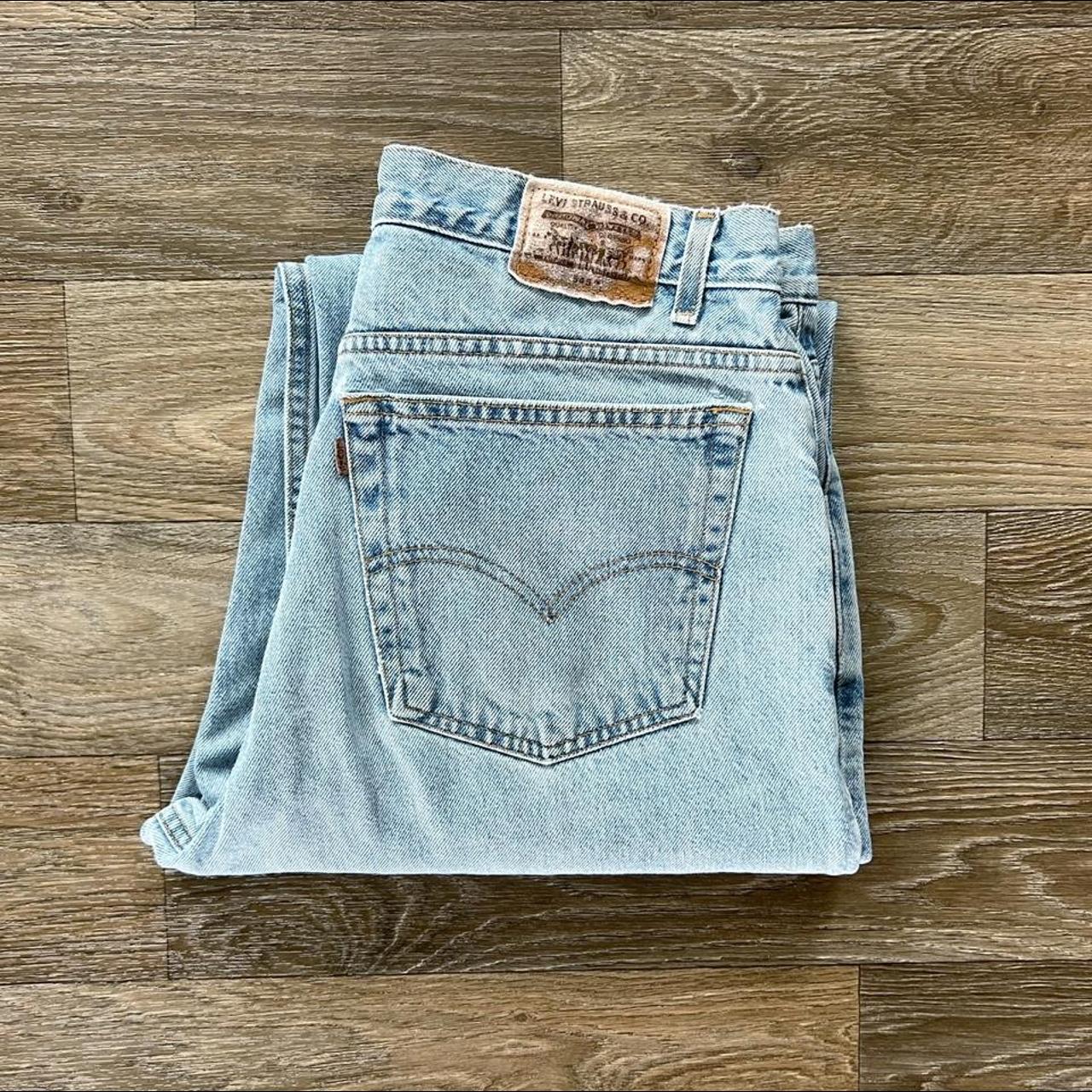 Vintage Levi’s 545 high waisted denim jeans in a... Depop