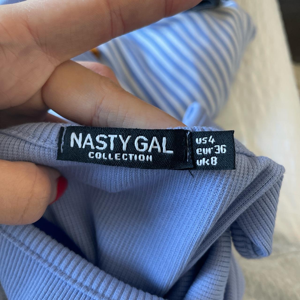 nastygal-one-shoulder-crossover-dress-size-us-4-new-depop
