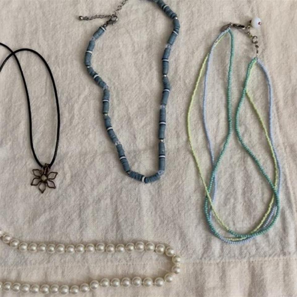 Love blue and deals on bulk jewelry?! This is - Depop