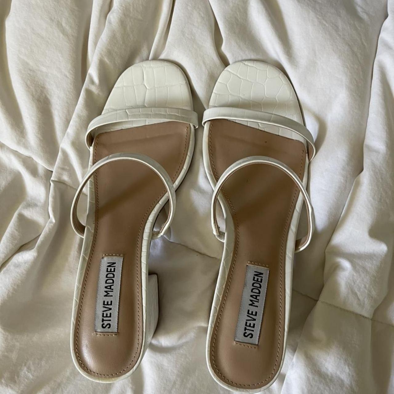 Steve madden bev clear sandal online