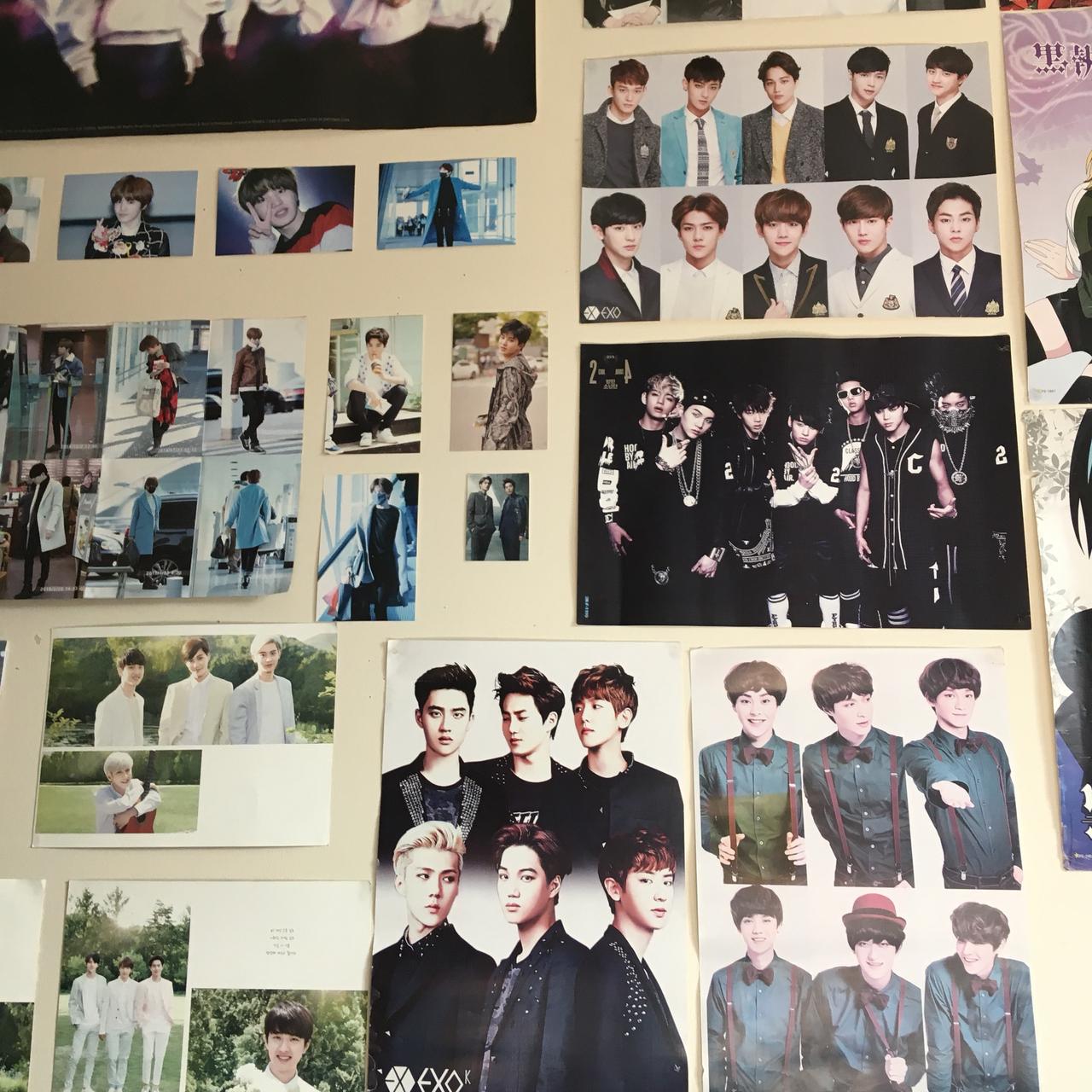 Exo Kpop poster bundle of 3 1 Exo k poster (last | Depop