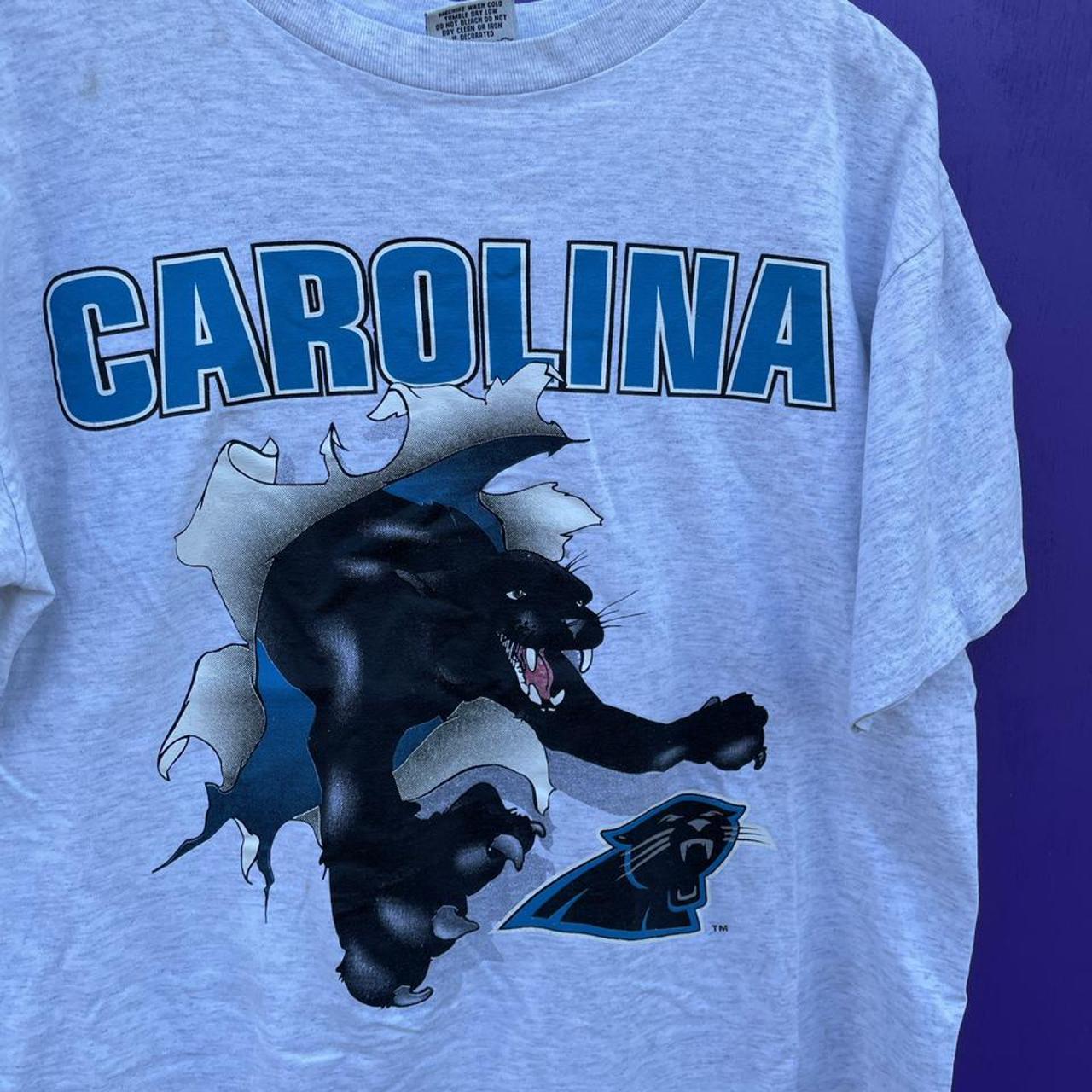 Carolina Panthers T-shirt SZ L Please see photos - Depop