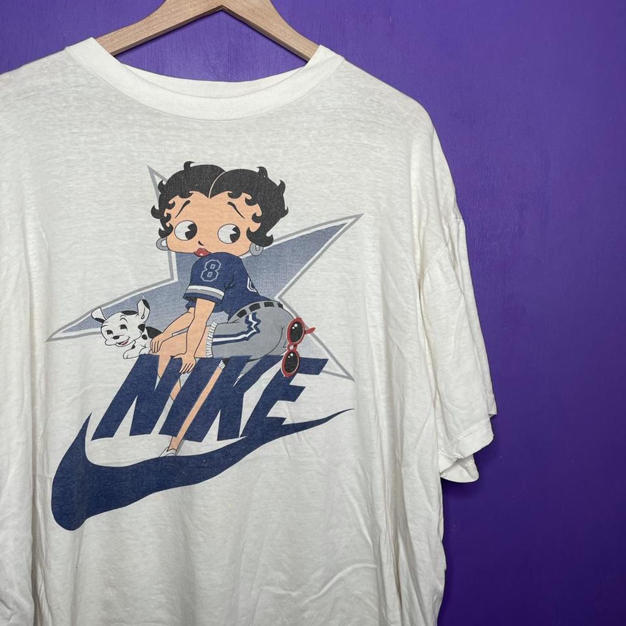 Vintage Dallas Cowboys Shirt Betty Boop Cowboys NFL Football