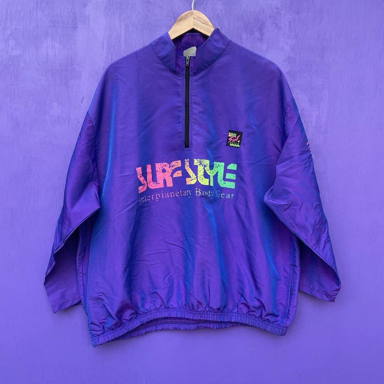 Vintage Surf Style Windbreaker Jacket Is In Great Depop 4448