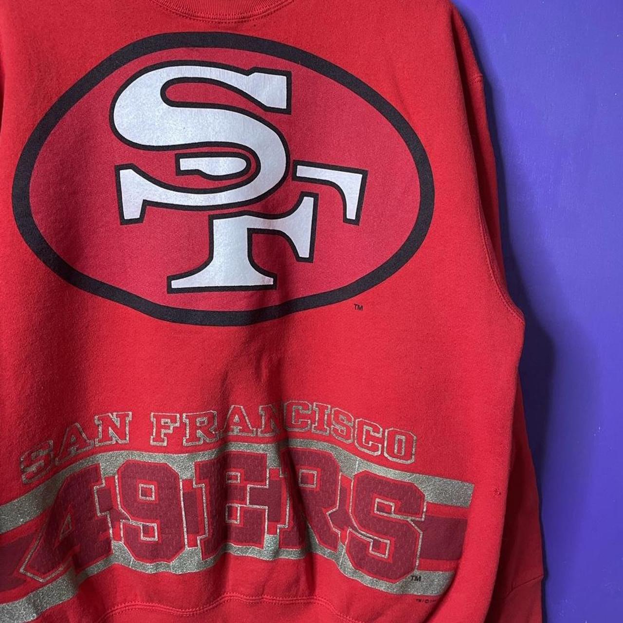 Vintage San Francisco 49ers Salem sportswear AOP - Depop