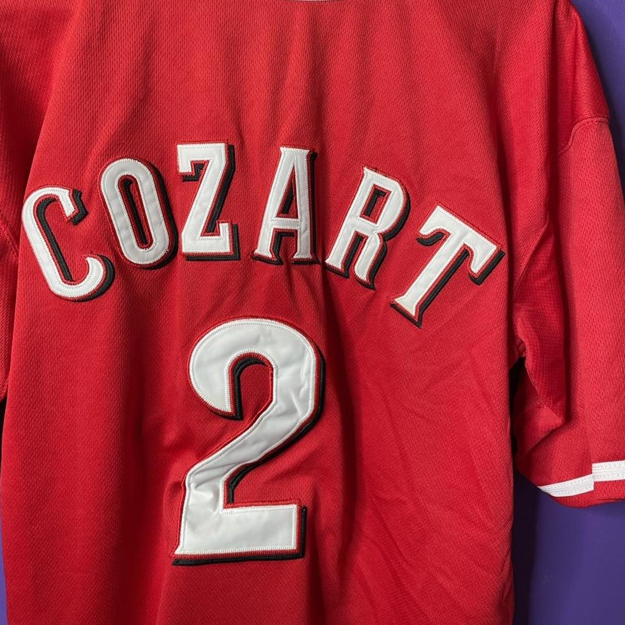 Vintage Cincinnati reds Zack Cozart baseball jersey. - Depop