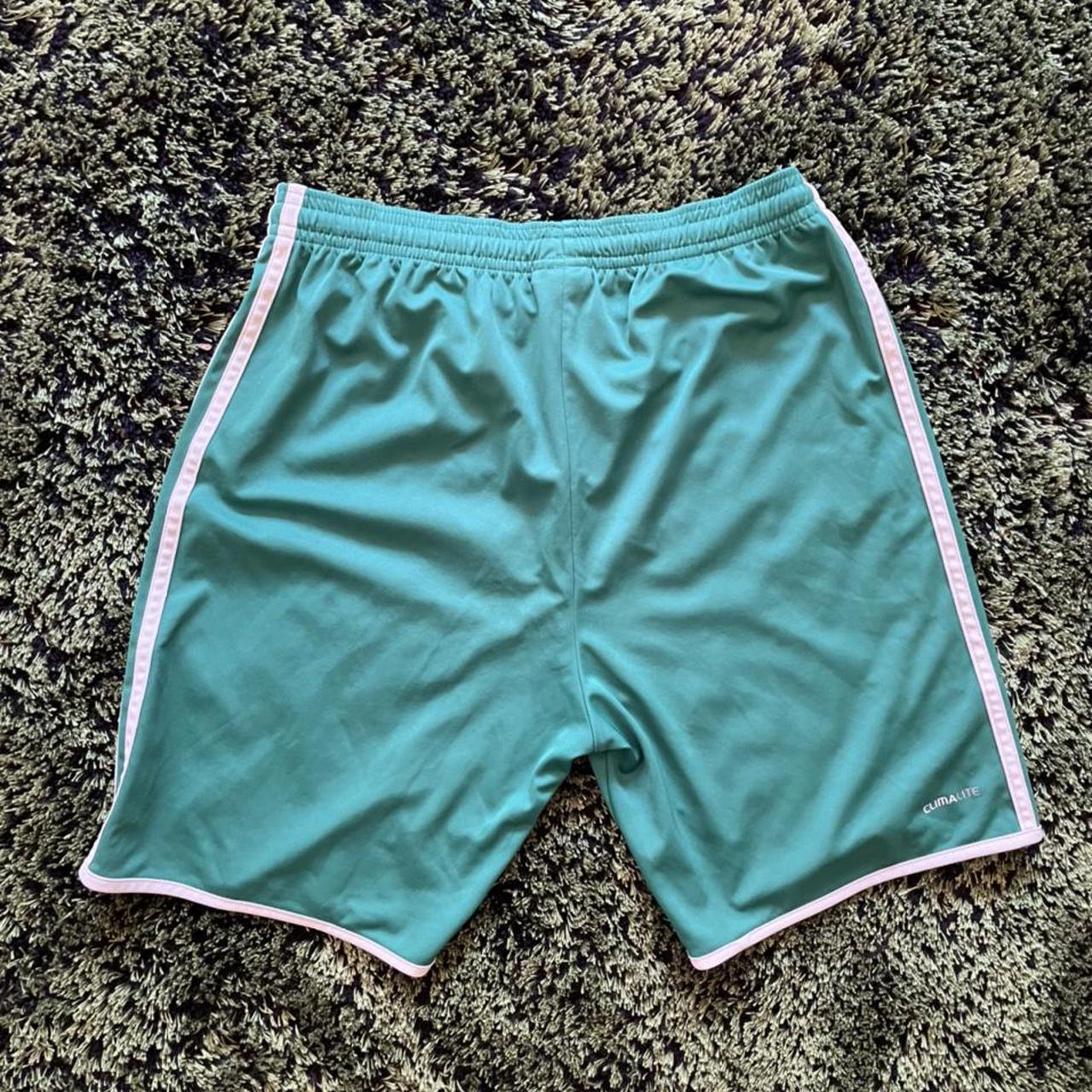 FREE POSTAGE Adidas Shorts Green Tagged XS... - Depop