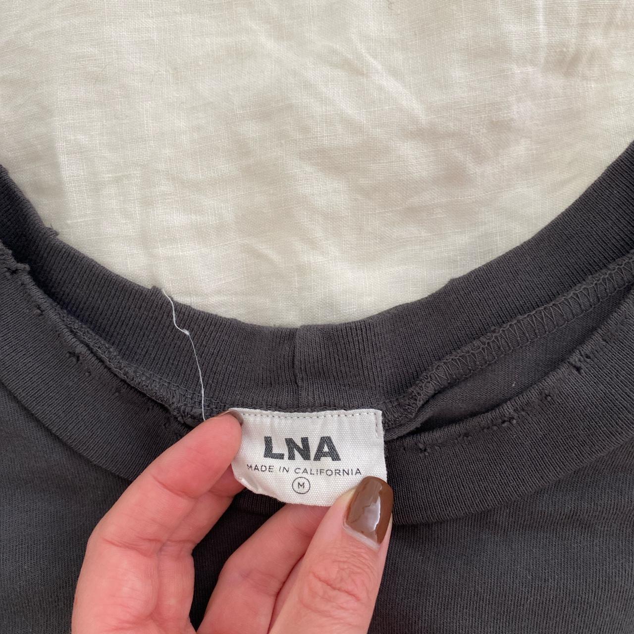 Product Image 2 - LNA grey T-shirt dress. Barely