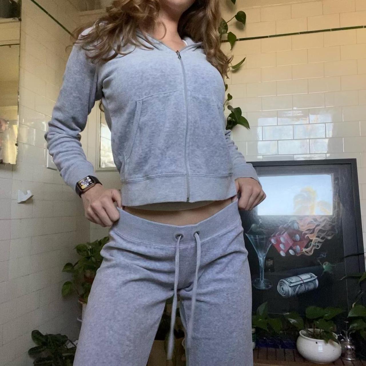 grey juicy tracksuit