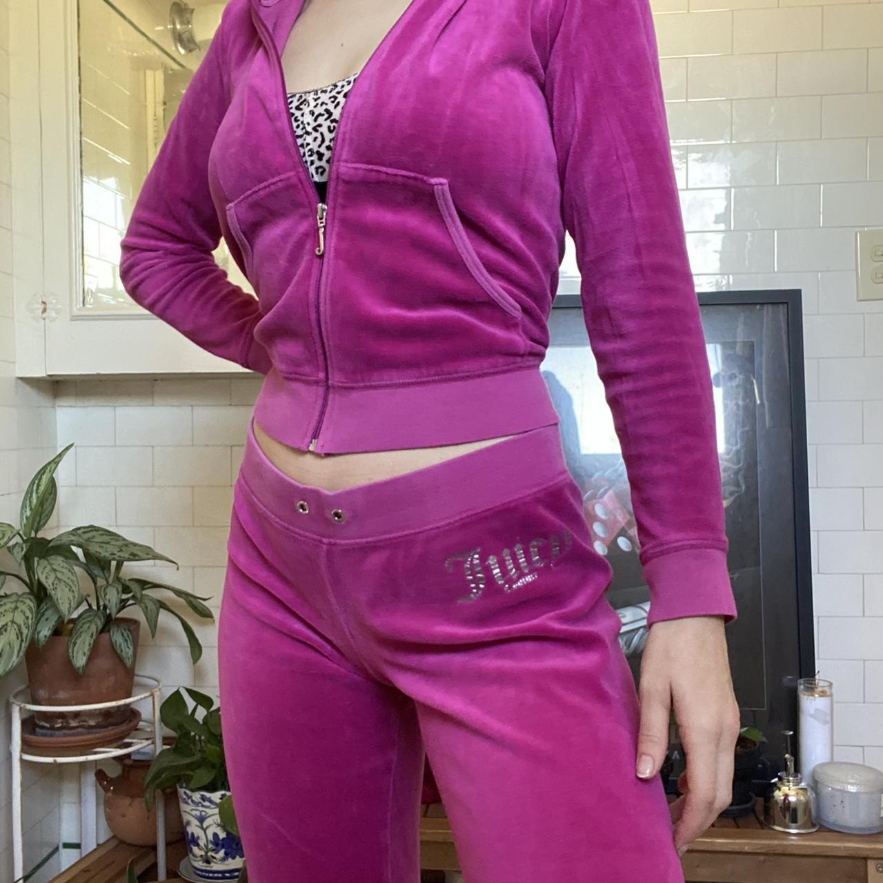 The “Primadonna” Juicy Couture Tracksuit Hot pink... - Depop