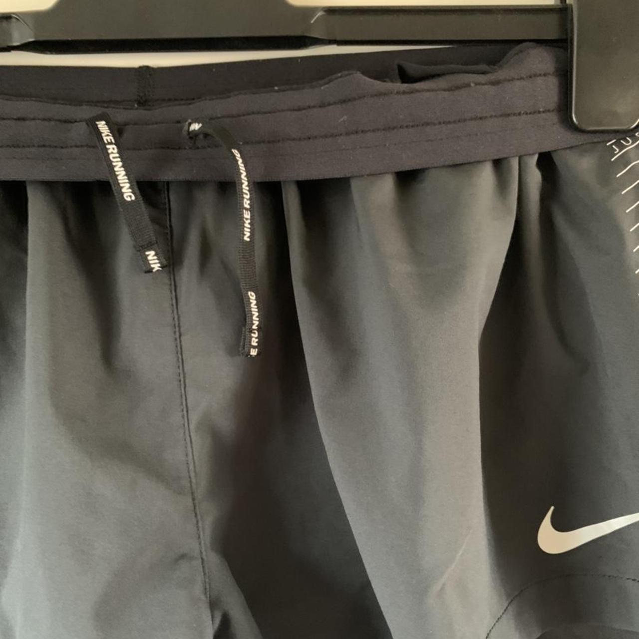 Nike drawstring flowy running shorts Worn a couple... Depop