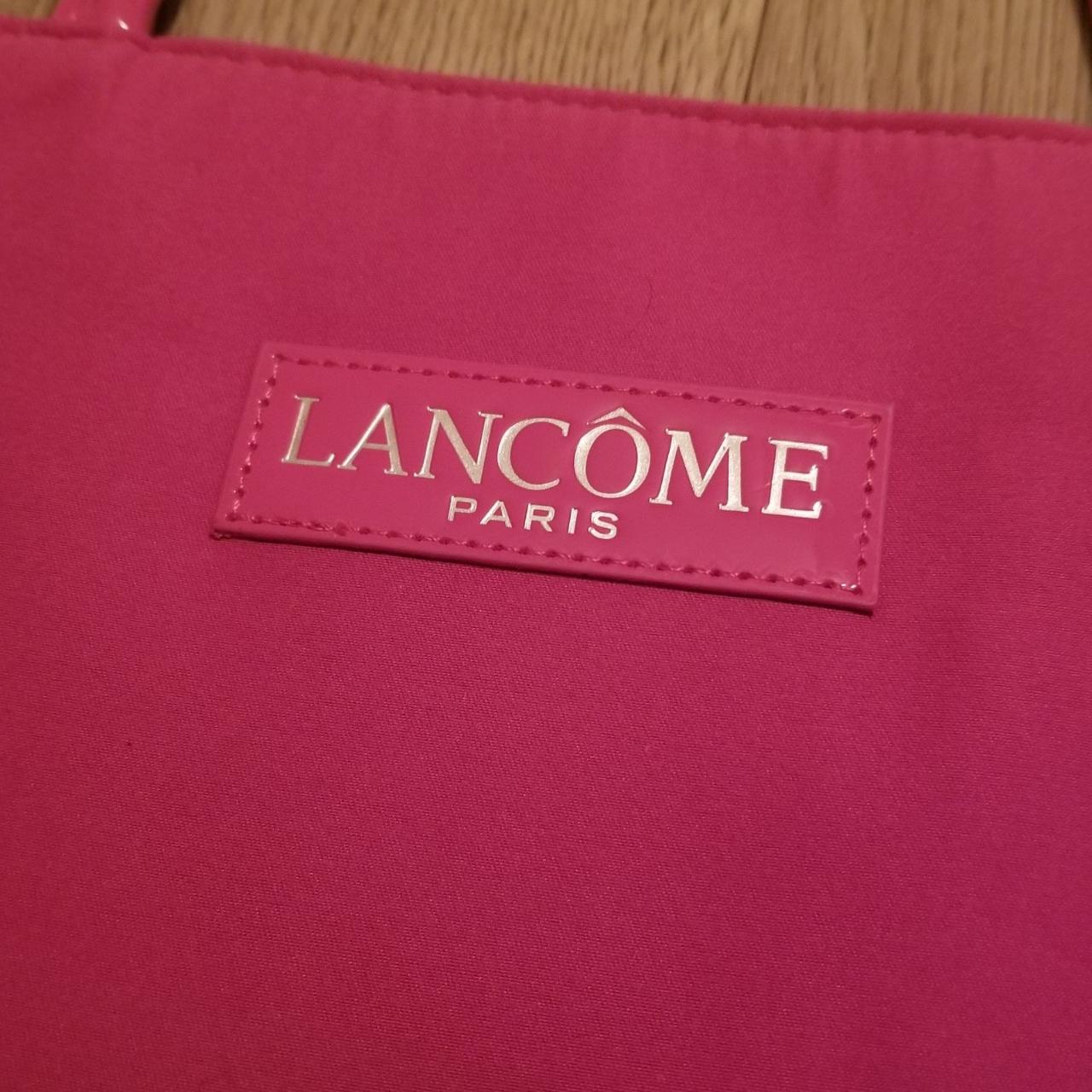 Lancome pink tote on sale bag