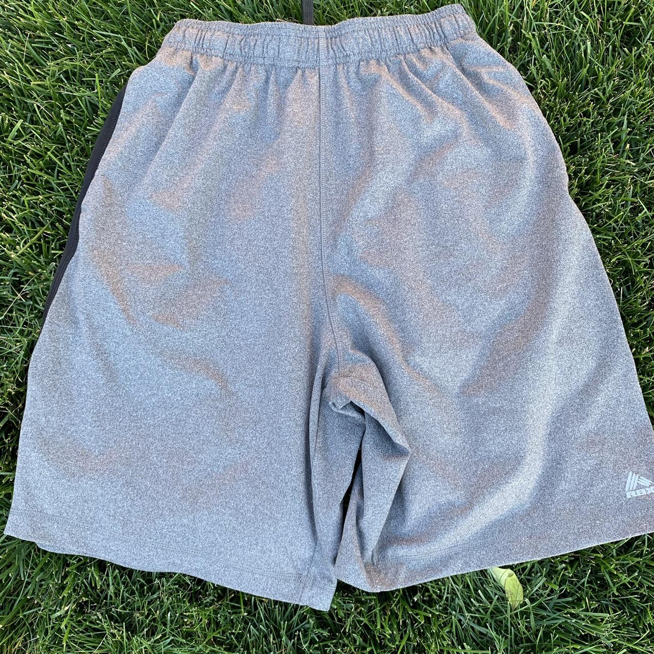 “RBX” size medium mens multi tone gray/grey shorts... - Depop