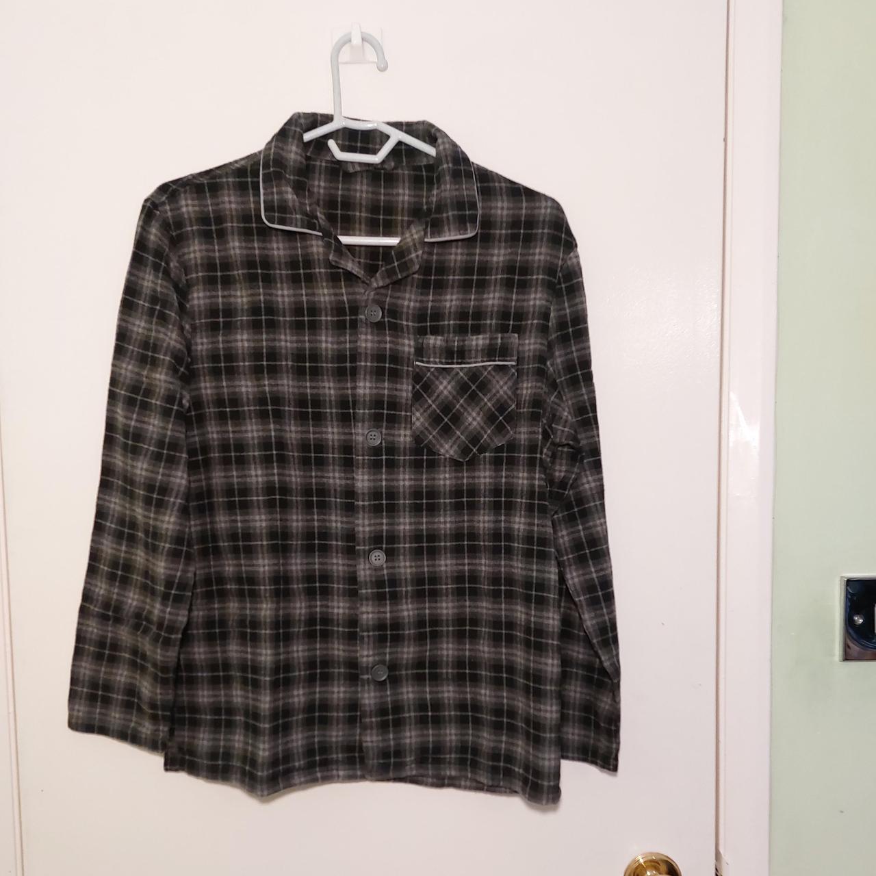 Sainsbury's TU Men's Black and Grey Shirt Depop