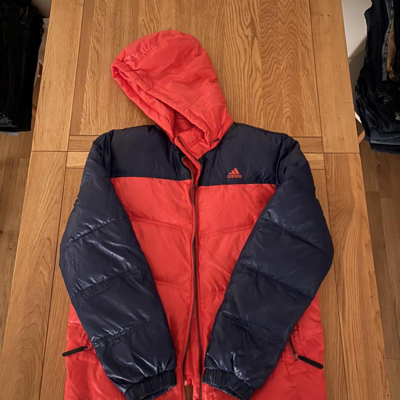 Adidas puffer 2024 jacket vintage