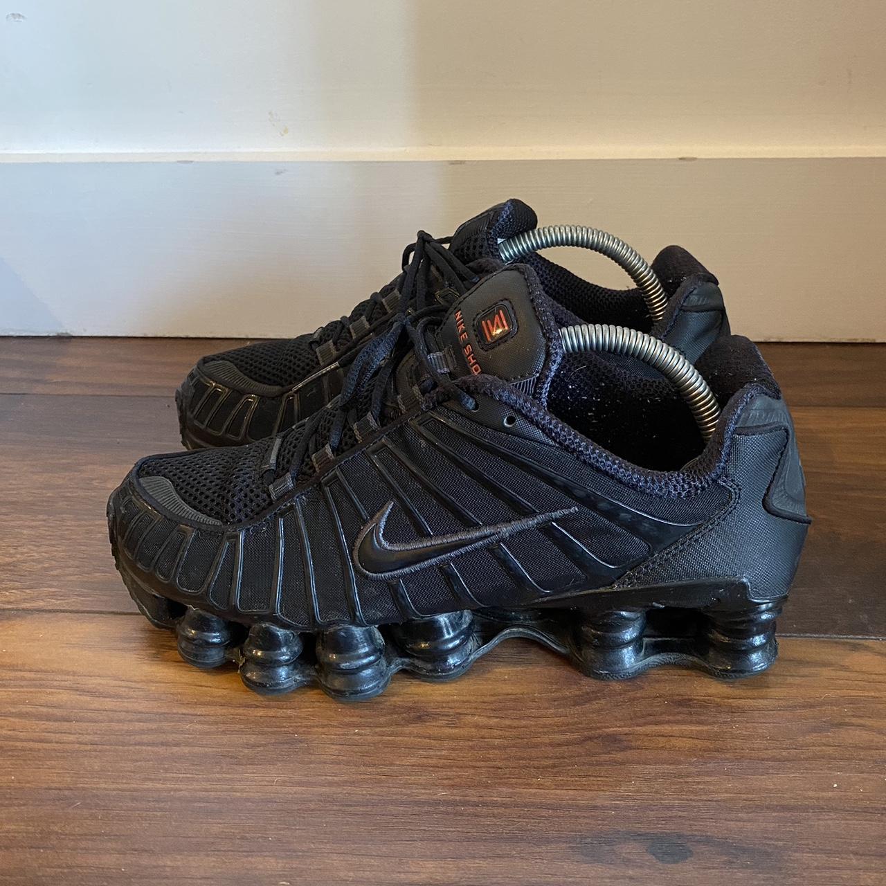 nike shox tl black womens