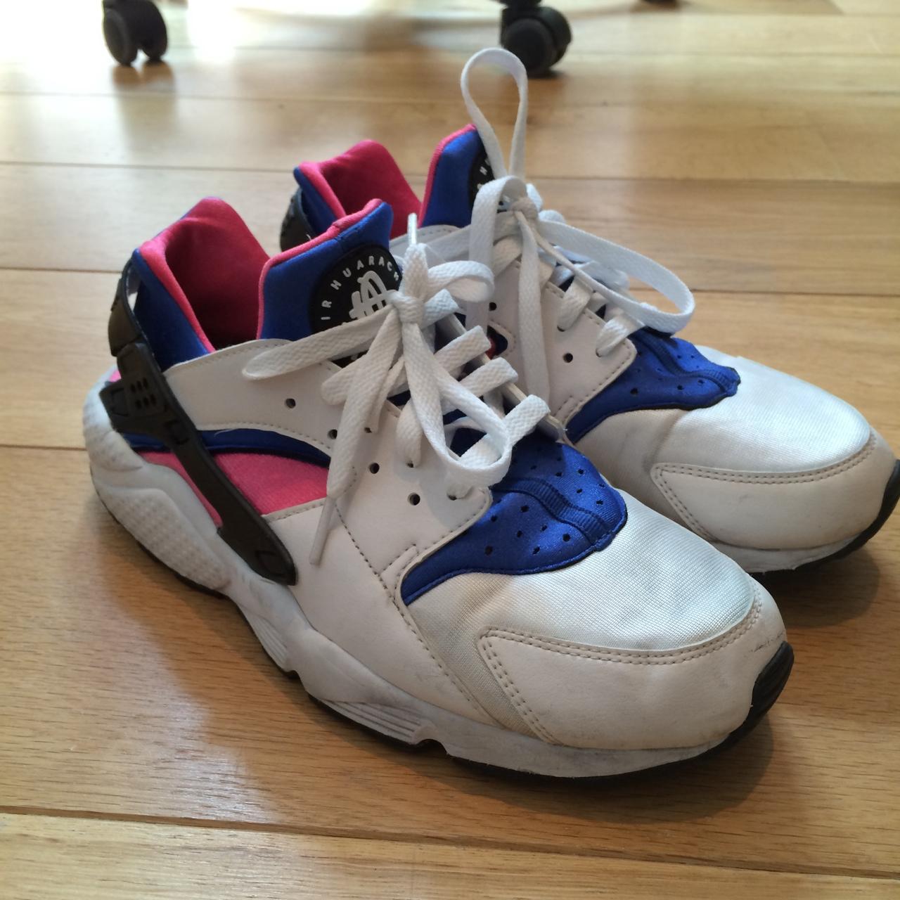 huarache og royal pink blue