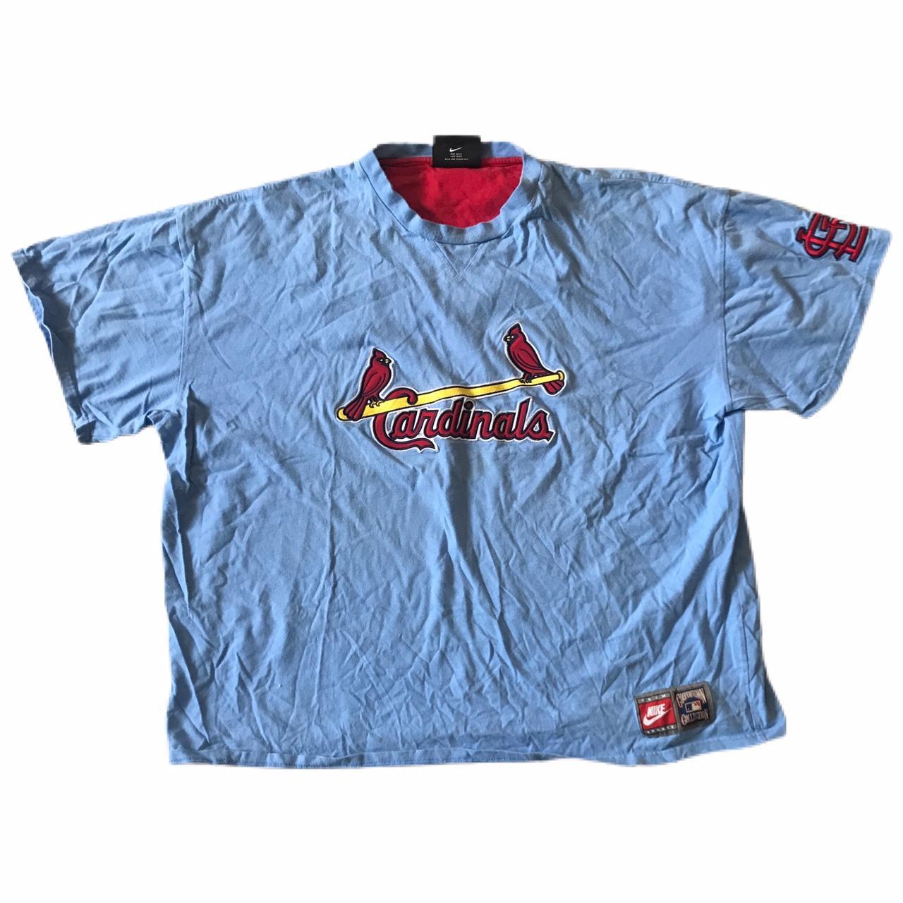 Vintage Cardinals T-shirt Nike, Cooperstown - Depop