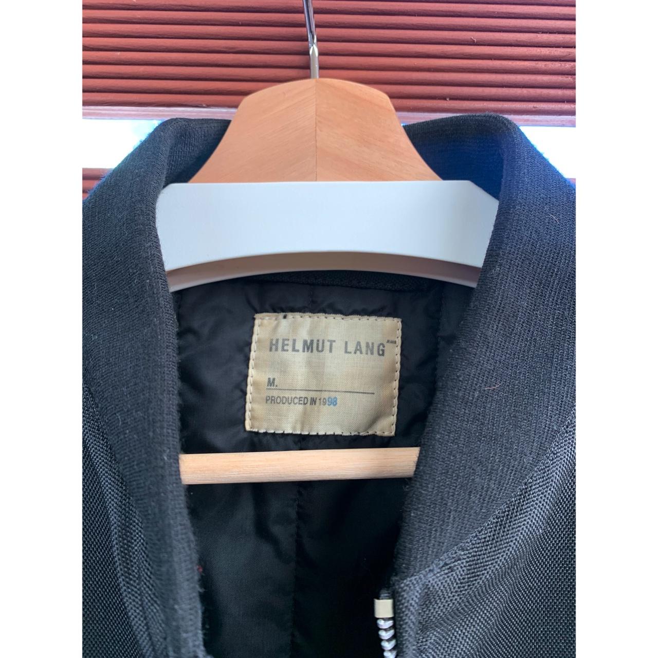 98' Helmut Lang Ballistic Bomber Jacket Very rare - Depop