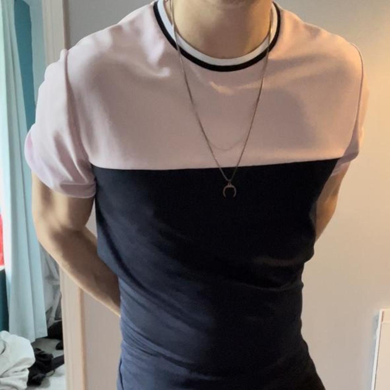 Mens river island contrast t shirt Size medium Depop