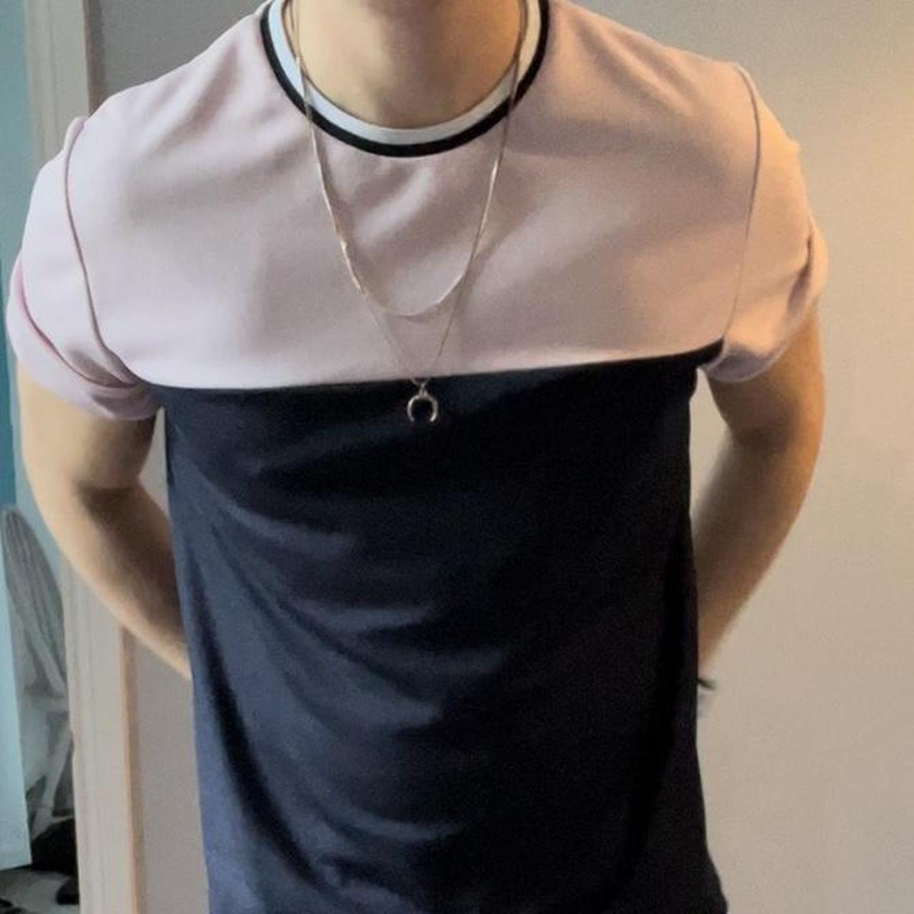 Mens river island contrast t shirt Size medium Depop